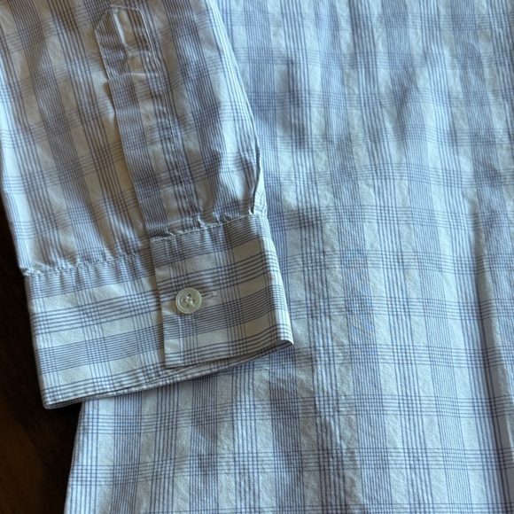 THEORY - dress Striped Button-Down Shirt for woman - size 2 - Picture 4 of 9